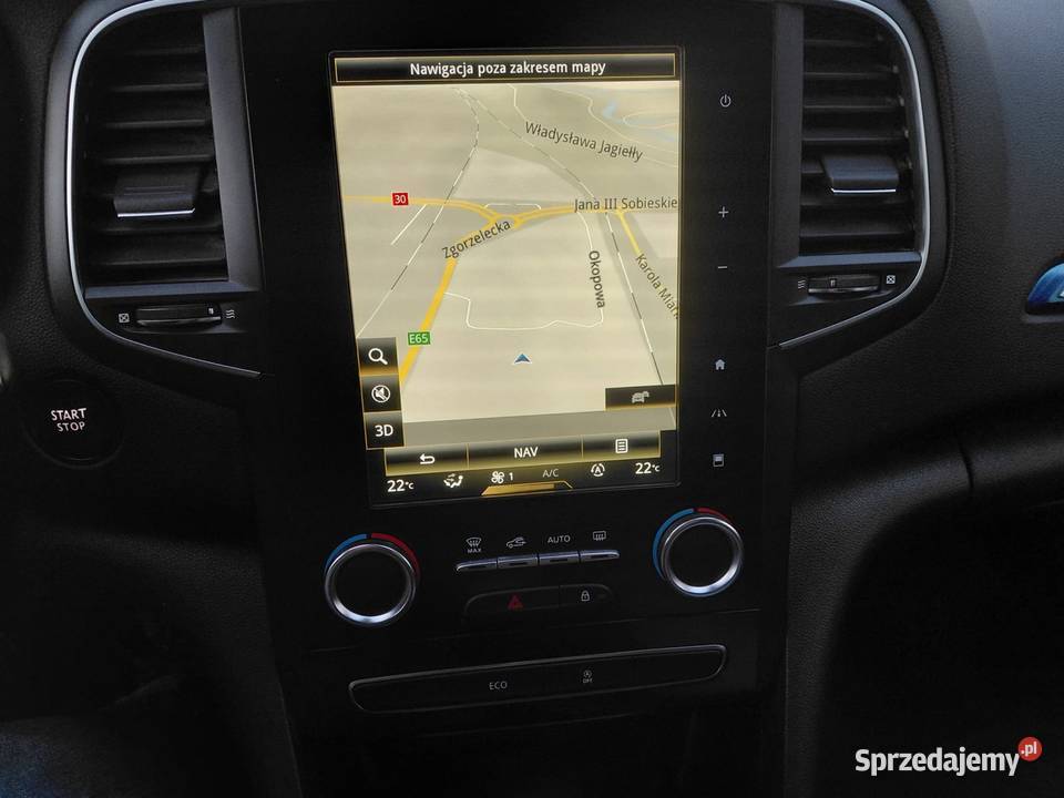 RENAULT MEGANE GT LINE 12 132 2017r Navi klimatyzacja Jelenia Góra