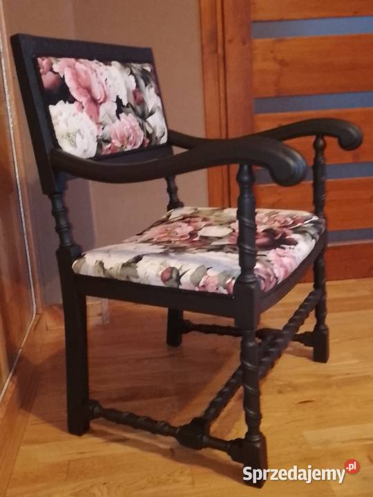 Fotel tron krzesło renowacji kujawsko-pomorskie sprzedam