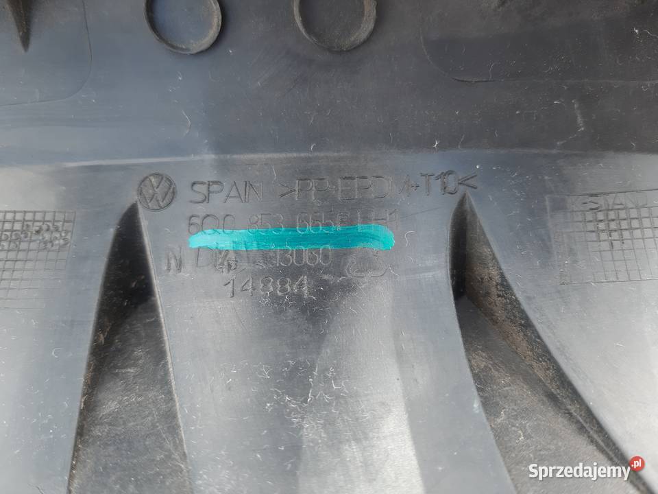 VW POLO 9N KRATKA ZDERZAKA LEWA 6Q0853665F Karoseria Trzciel