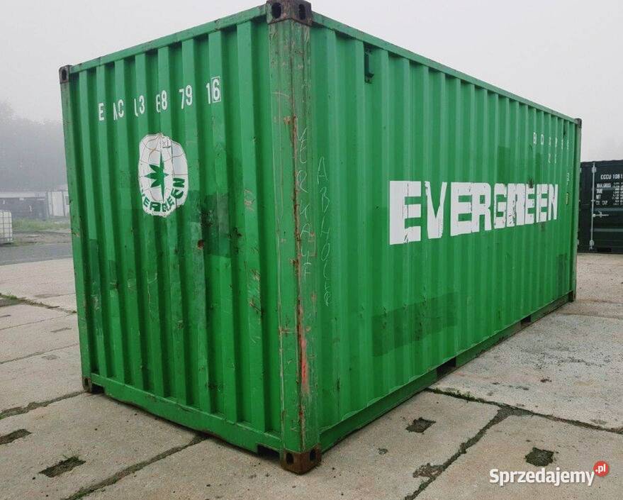 Kontener morski magazynowy 20DV 6 metrowy Łódź