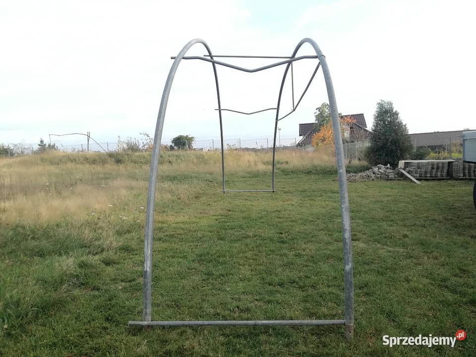 Konstrukcja Hali Łukowej Namiotowej 8x12 Wiata Żarska Wieś sprzedam