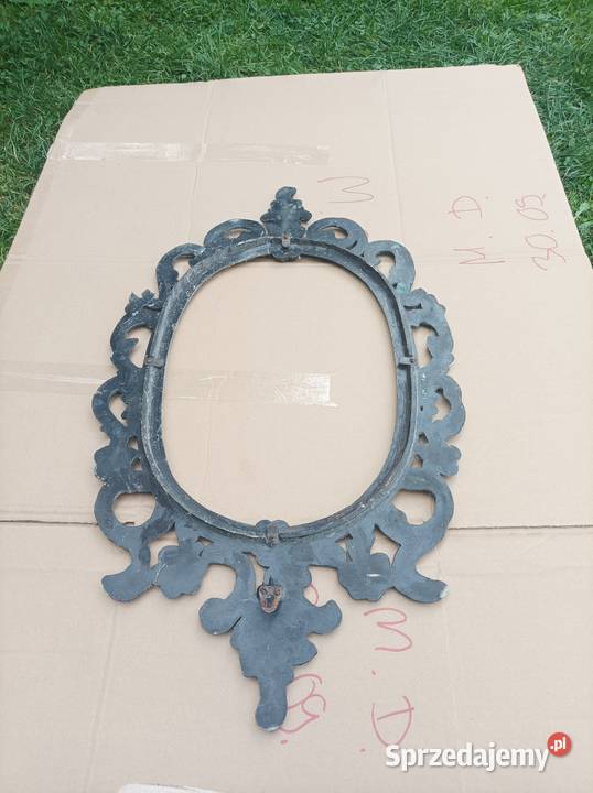 Rama metalowa do lustra obrazu mazowieckie Sterdyń