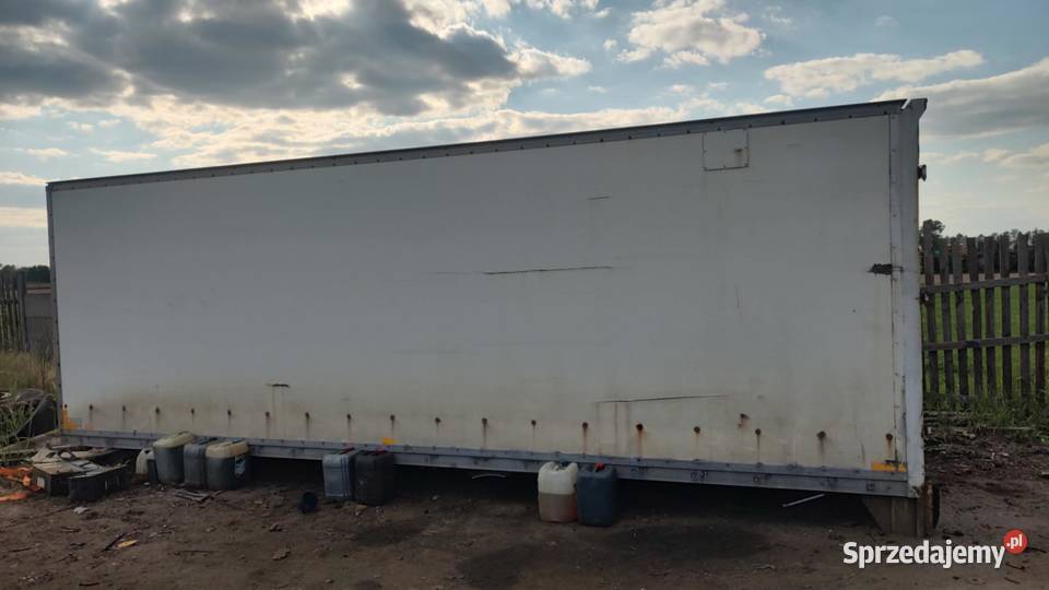 Kontener zabudowa paka magazyn 745x254x240 Książ Wielkopolski