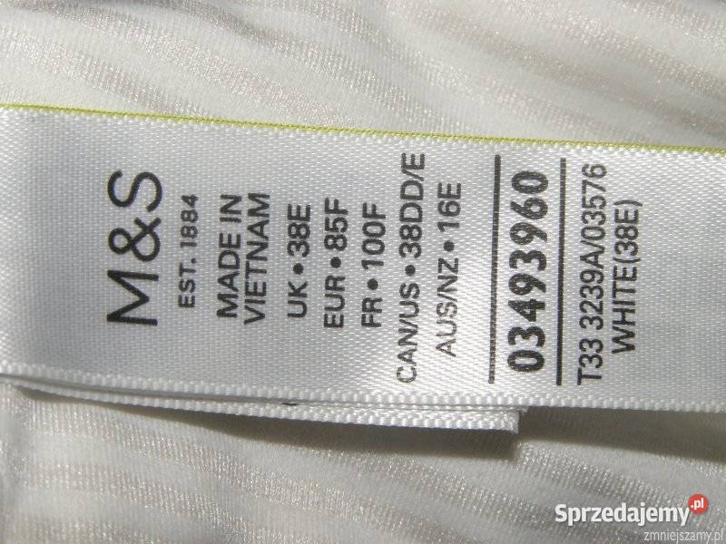 Biustonosz Stanik 38F 85F Marks Spencer