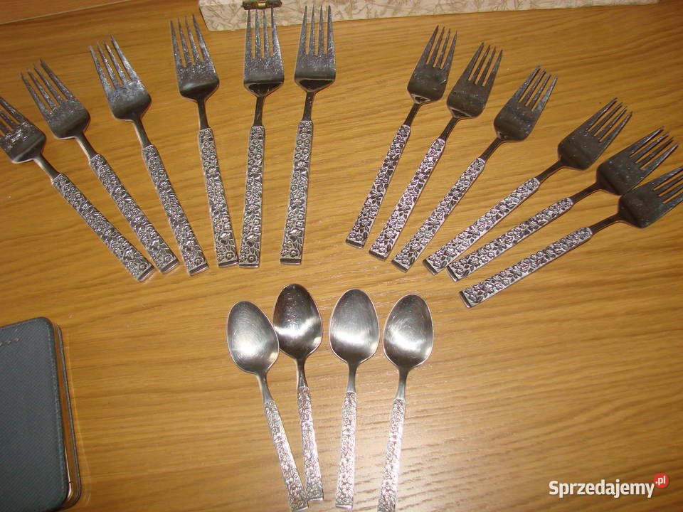 Flower Garden Japan sztućce PRL Pozostałe Pruszcz Gdański