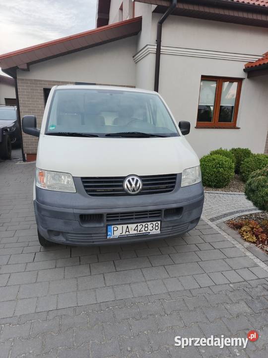 VW T5 Furgon 2008r 19TDI 84 3 osoby standard Jarocin