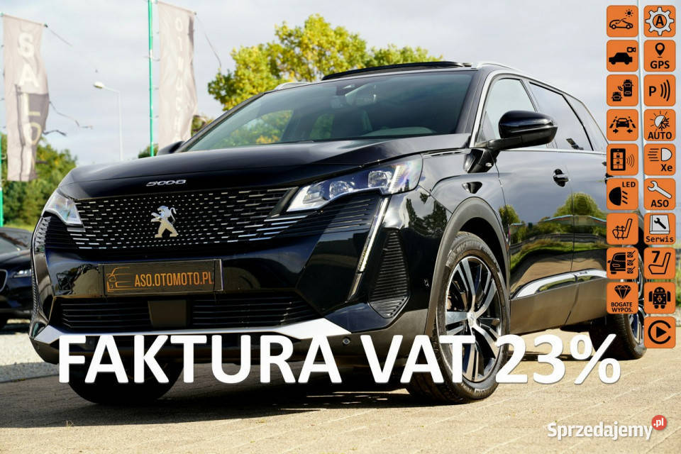 Peugeot 5008 GT kamera skora ALARM blis FUL LED Otmuchów