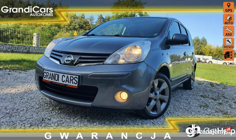 Nissan Note 16 16v 110 NAVI Tempomat Climatronic serwisowany w ASO świętokrzyskie
