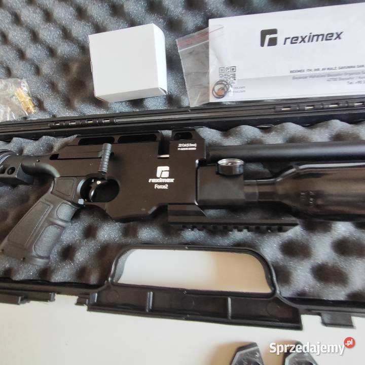 Wiatrówka PCP Reximex Force 2 45 55 635 śląskie Ruda Śląska