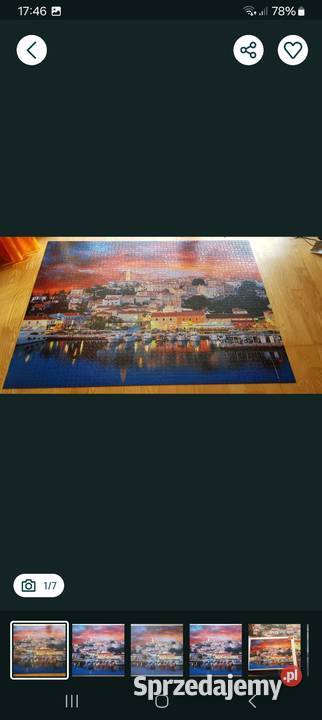 Puzzle 3000 trefl Vrsar Istria Chorwacja śląskie Siemianowice Śląskie