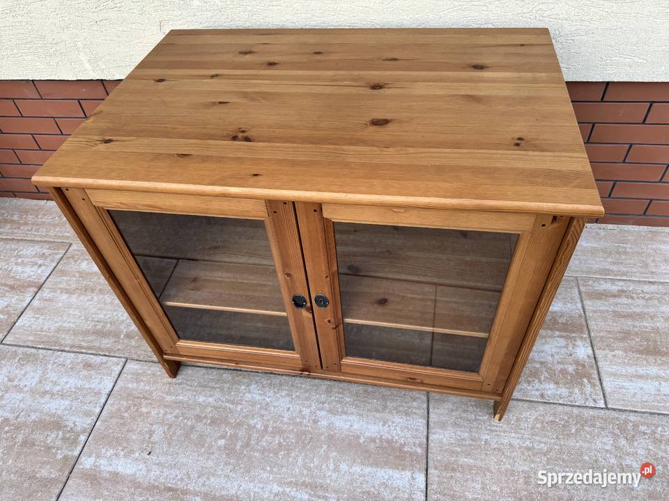Szafka drewniana Leksvik komoda rtv Ikea