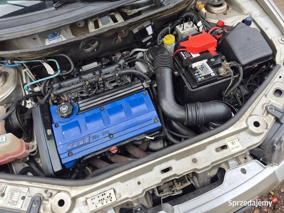 Fiat Punto 2 II 18 HGT Abarth LPG GAZ SEKWENCJA gniazdo AUX Opatowiec