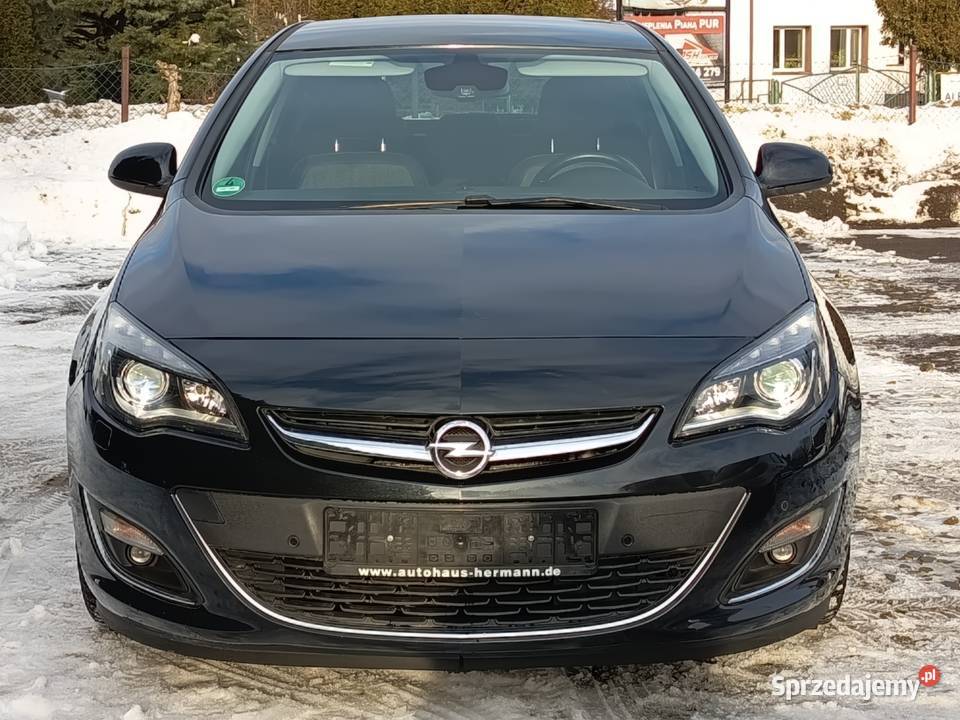 2014 Opel Astra J 14 TURBO 140 nowe opony zimowe skórzana tapicerka Dynów