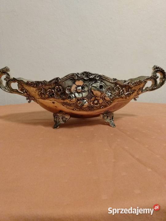 Żardiniera gondolowa posrebrzana Szczecinek sprzedam