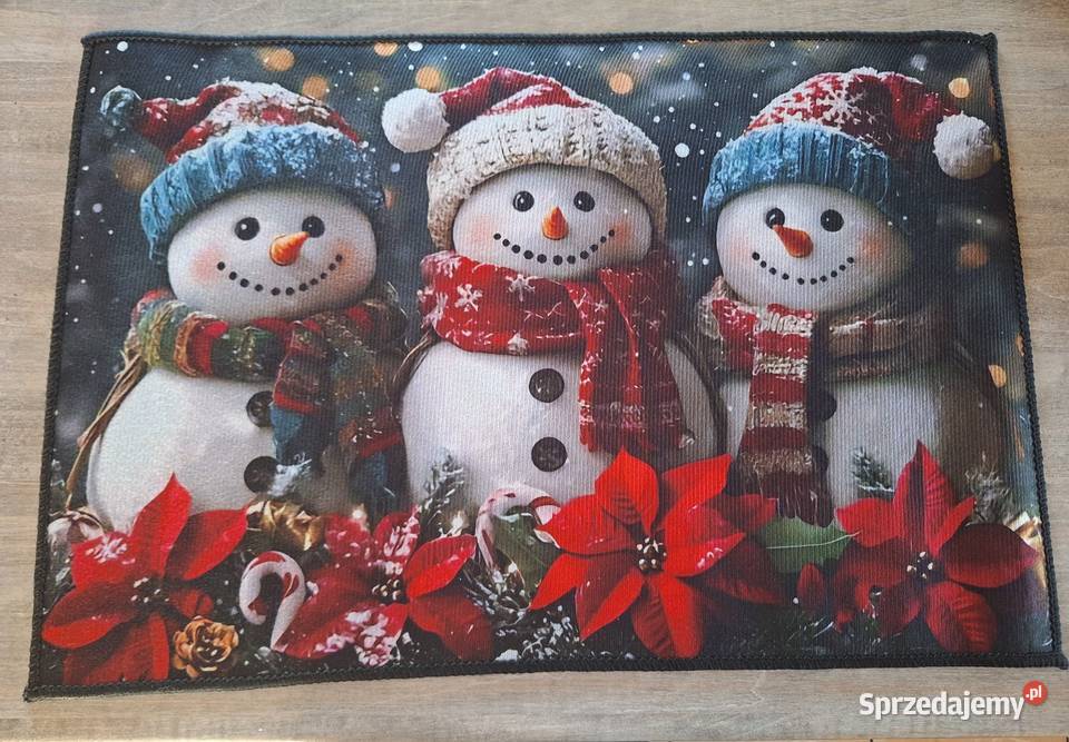 Wycieczka mata dywanik świąteczny na buty łapcie sprzedam