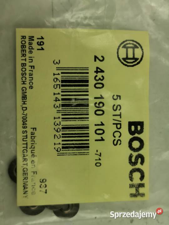 ELEMENTY WTRYSKIWACZA PODKŁADKA BOSCH 2430190101 lubelskie sprzedam
