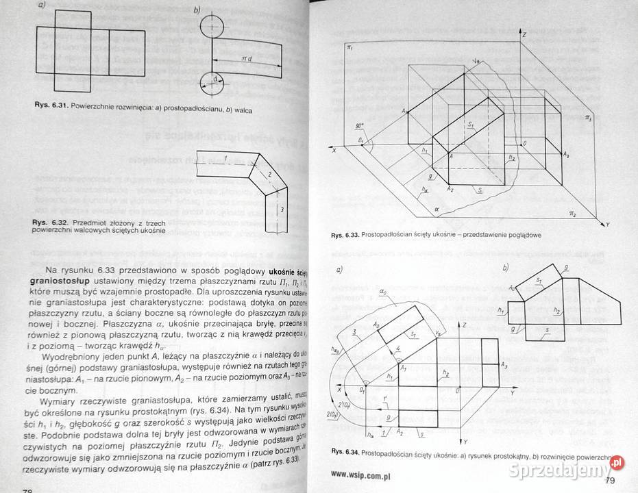 Rysunek techniczny mechaników Podręcznik Tadeusz Chełm