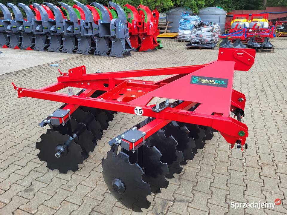 Wzmocniona BRONA TALERZOWA Demarol 12 Transport Grójec