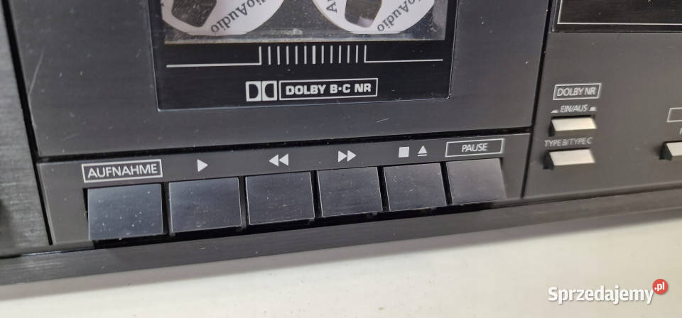 Magnetofon Cassette Deck Telefunken HC860 HC 860 Międzychód sprzedam