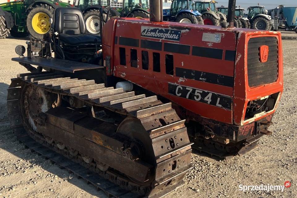 Ciągnik Gąsienicowy Lamborghini C754 L 70 Mocny Kraków sprzedam