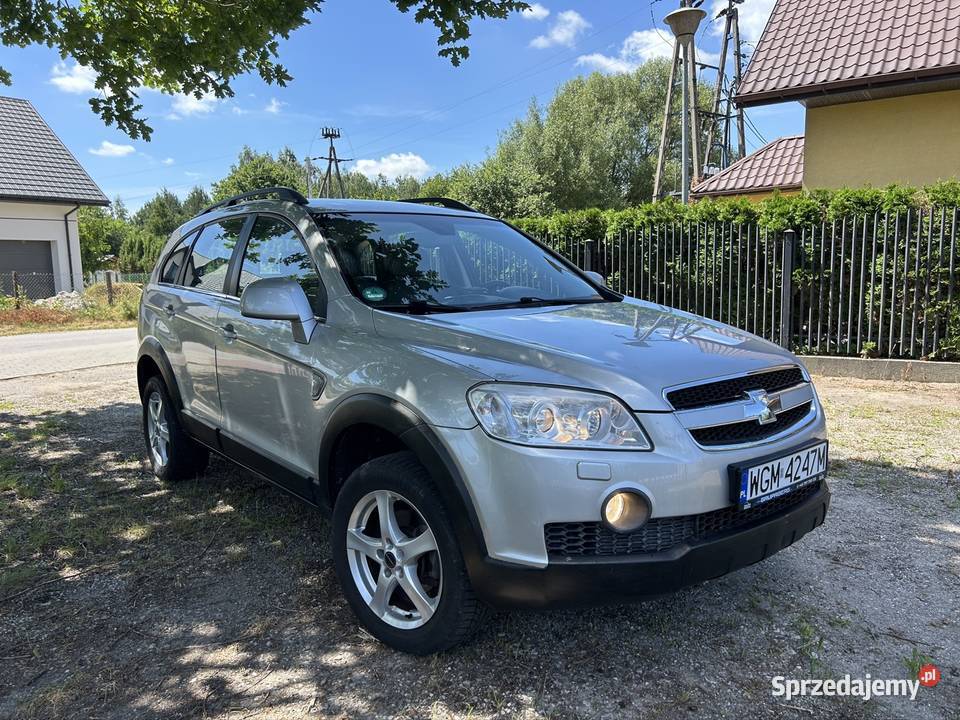 Chevrolet Captiva 4x4 24 16v 7 os mazowieckie Grodzisk Mazowiecki