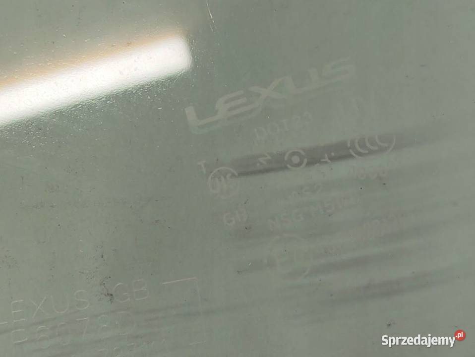 Szyba Drzwi Lewy Przód Lexus IS II 2007 wielkopolskie