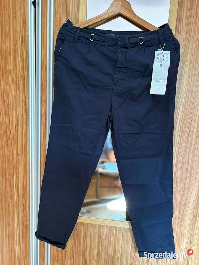 Bershka granatowe jeans r 36 małopolskie Kalwaria Zebrzydowska