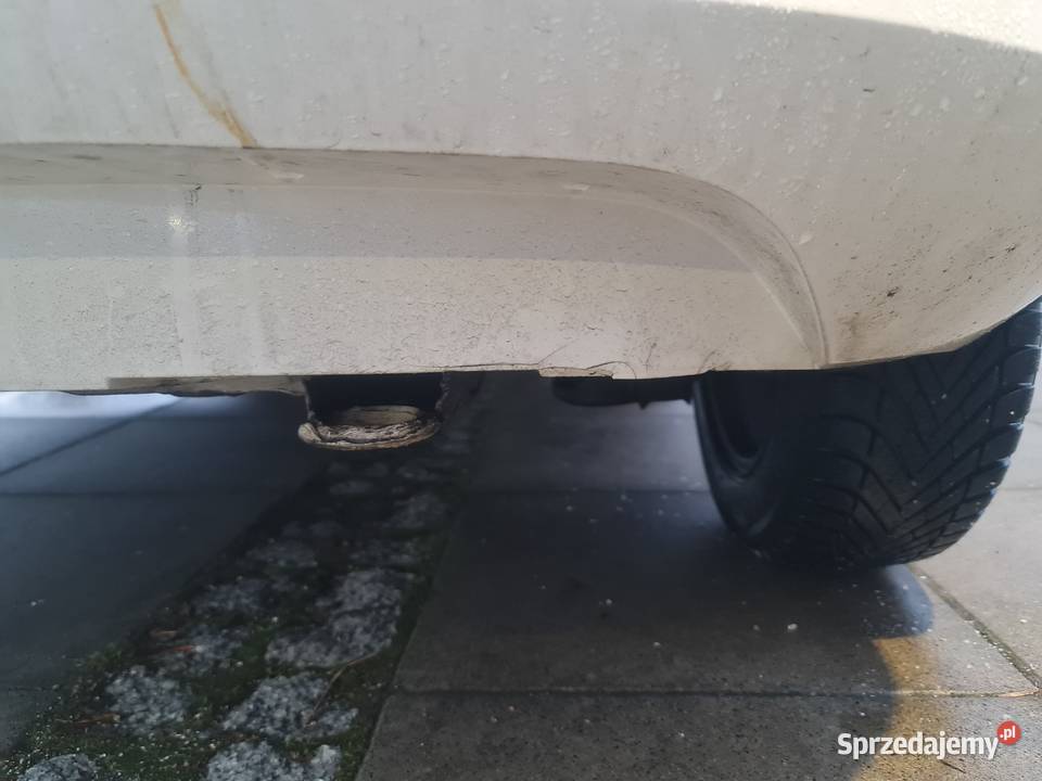 Skoda Fabia 1523 zderzak tylny Bielcandy Biały Łódź