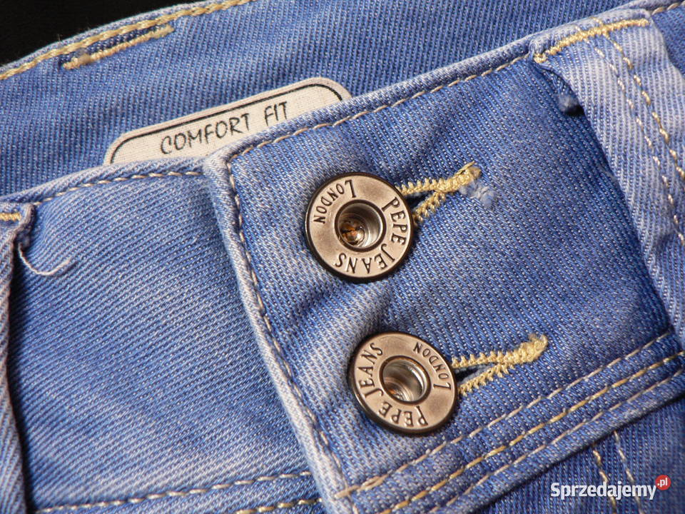 PEPE JEANS spodnie jeansy rurki nowe ML Łódź