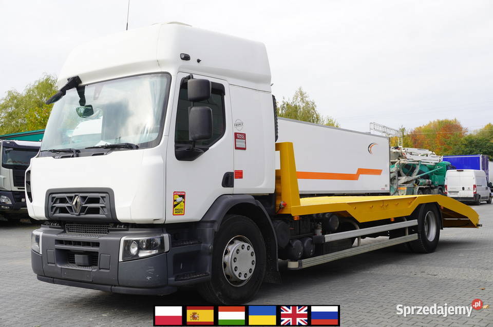 Renault D19 Wide Glob NOWA Laweta 78 m 280 tachograf Autolawety Samochody ciężarowe małopolskie