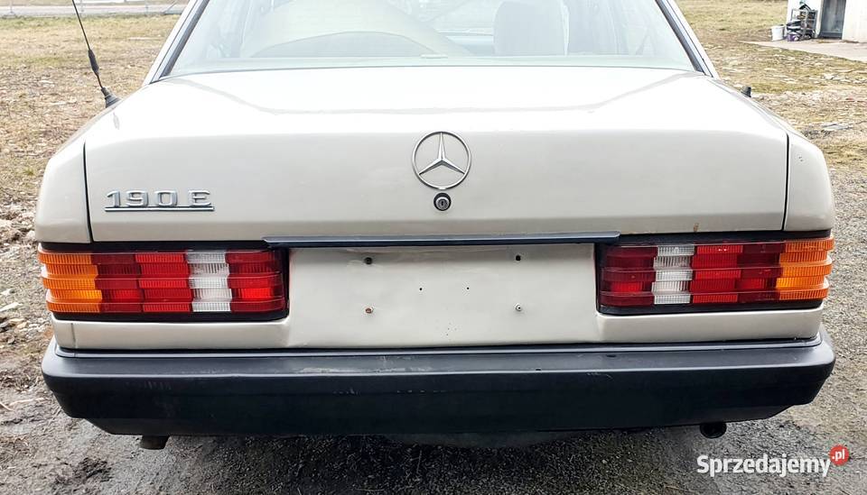 MERCEDES W201 klapa numer lakieru 702 mazowieckie
