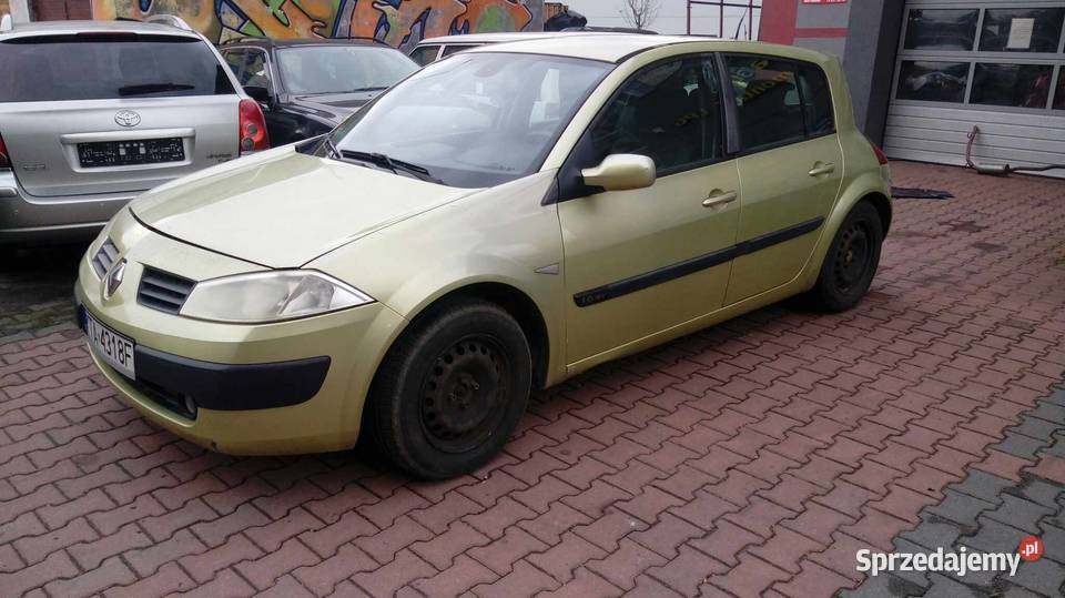 Renault Megane II gaz lpg sprawna klimatyzacja Megane małopolskie Tarnów