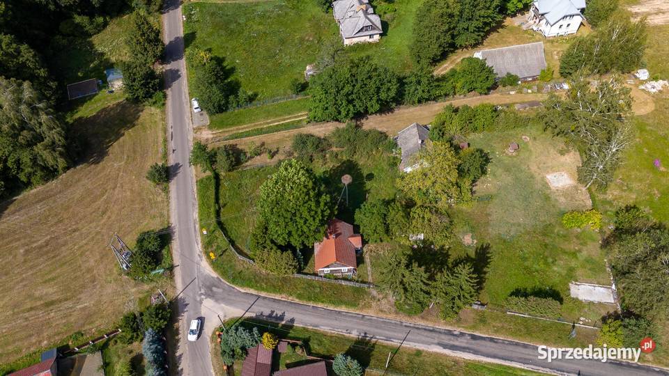 Janowicze Uzbrojona piękna działka asfalcie budowlana Sprzedaż sprzedam