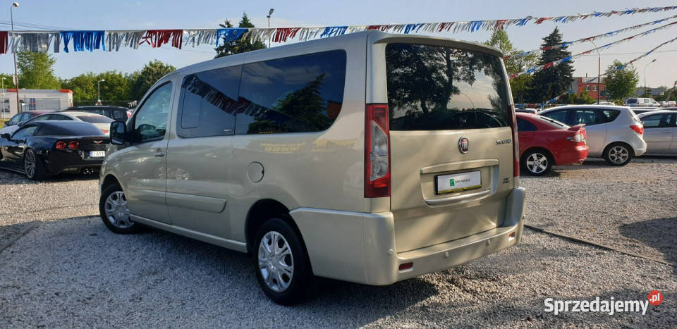 Fiat Scudo LOONG 7 20 HDI Hak Panorama2 X drzwi ESP Świdnica sprzedam