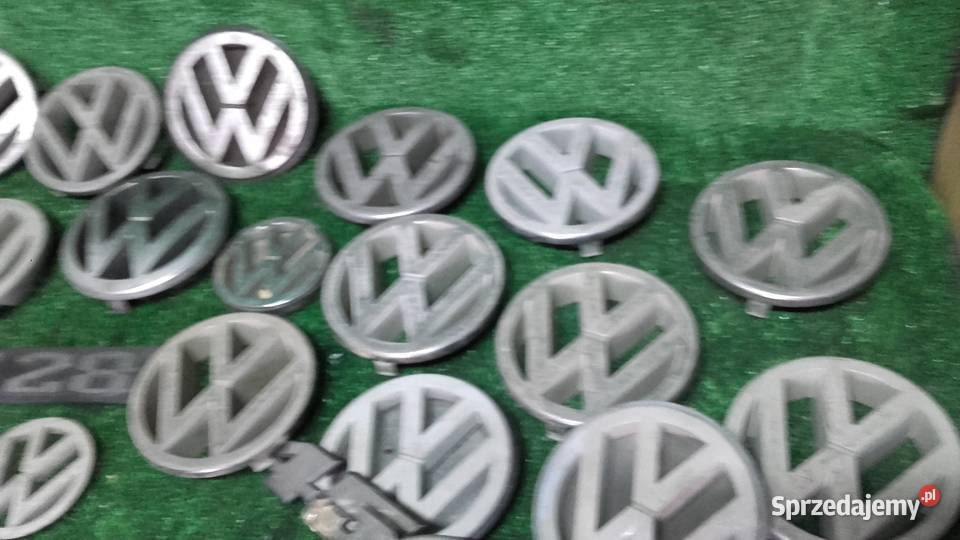 Znaczki emblematy Volkswagen VW kujawsko-pomorskie Gniewkowo