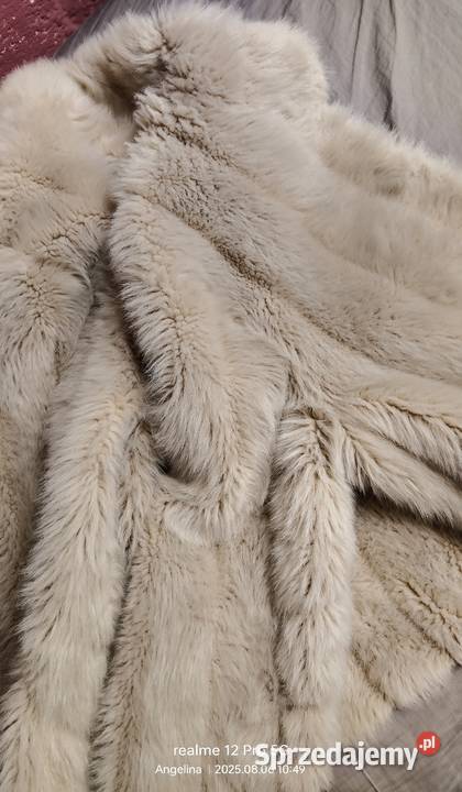 Sztuczne futro biszkoptowe norki Łódź sprzedam