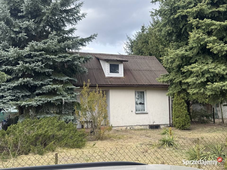 Domek na działce Rod Leszno obok Kampinosu Sprzedaż