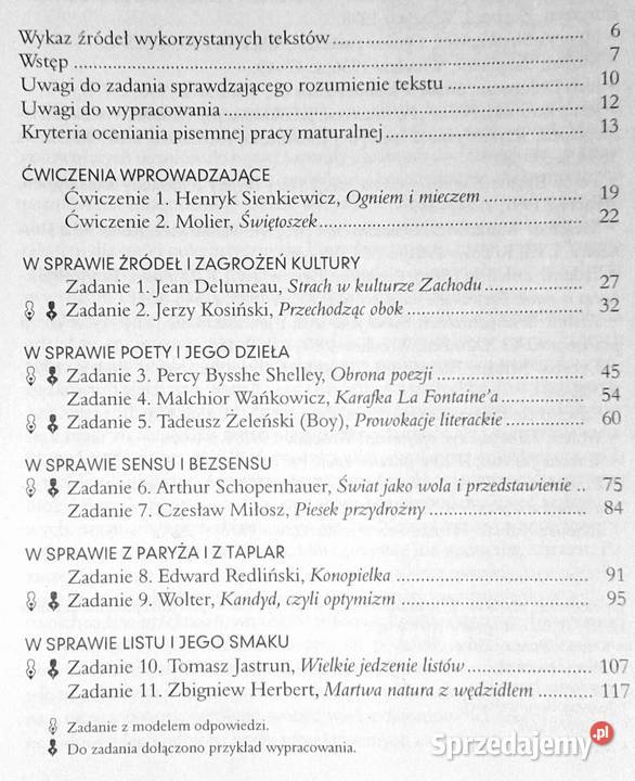 zadania do nowej matury z języka polskiego Chełm