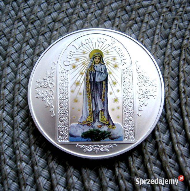 Tokelau 1 Dolar 2017r Matka Boża Fatimska Kalisz sprzedam