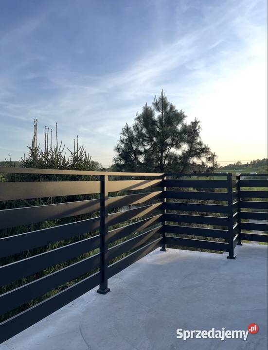 Balustrada Balkonowa Aluminiowa Barierka Chrzanów
