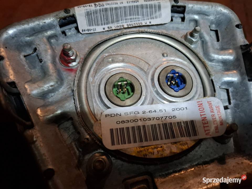 Poduszka powietrzna AirBag kierownicy Citroen C5 Przyborów sprzedam