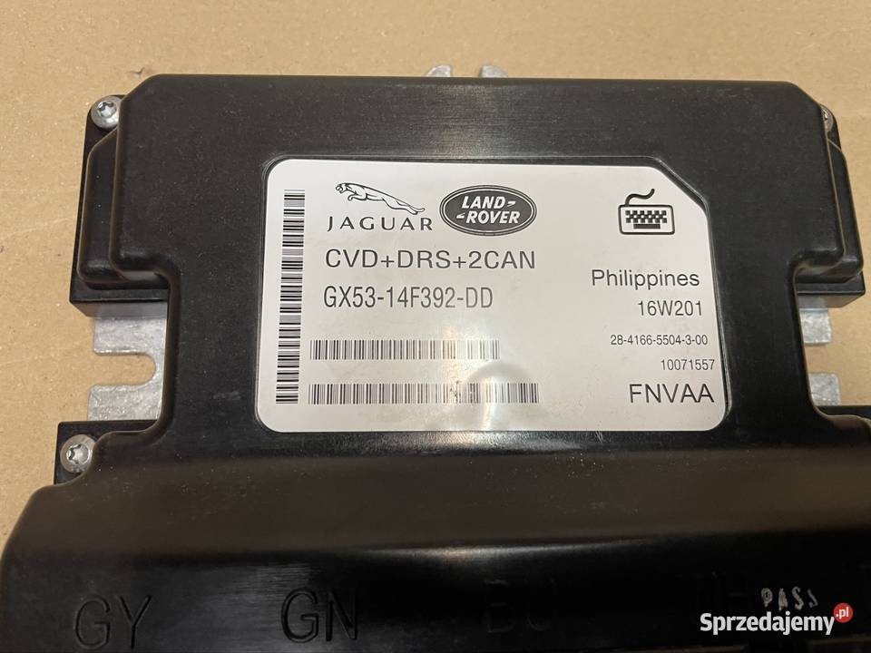 GX5314F392DD moduł sterownik zawieszenia jaguar Rok produkcji 2016 Szczecin
