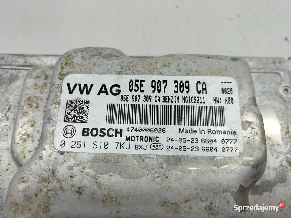 STEROWNIK SILNIKA 05E907309CA 0261S107KJ 15 TSI