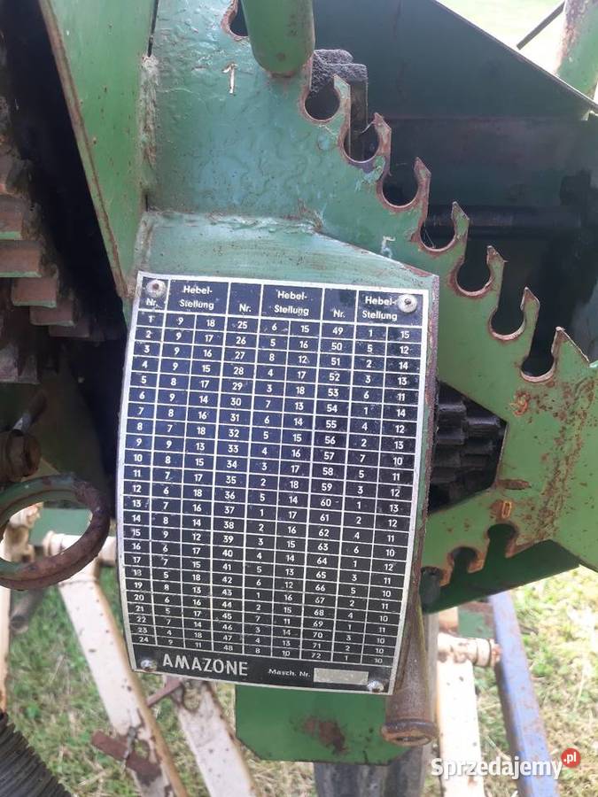 Siewnik amazone d5 typ 30 szerokość 3m