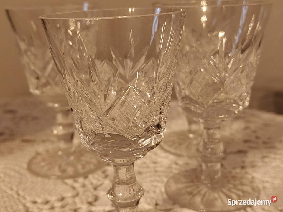 Kryształ kieliszki do likieru Legnica