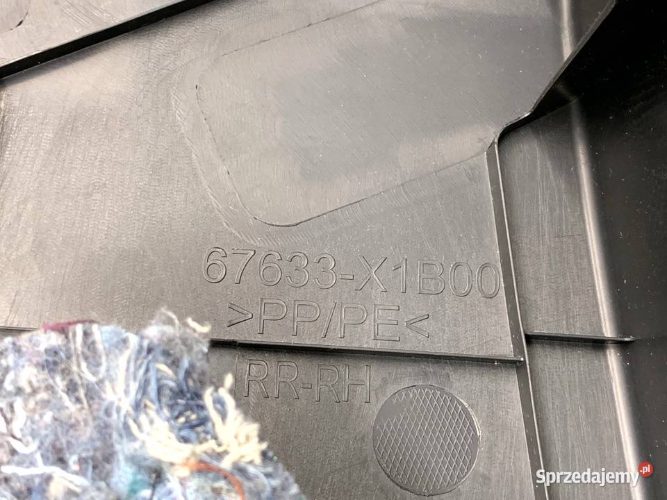 BOCZEK DRZWI PRAWY TYŁ TOYOTA CHR Crossover osobowe