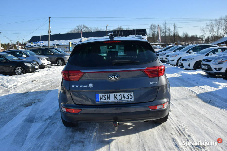 Kia Sportage 20D 2017r napęd 4x4 BOGATE podkarpackie Majdan Sieniawski