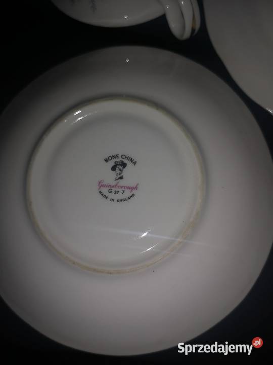 Filiżanka z talerzykiem Gainsborough England Gdańsk sprzedam