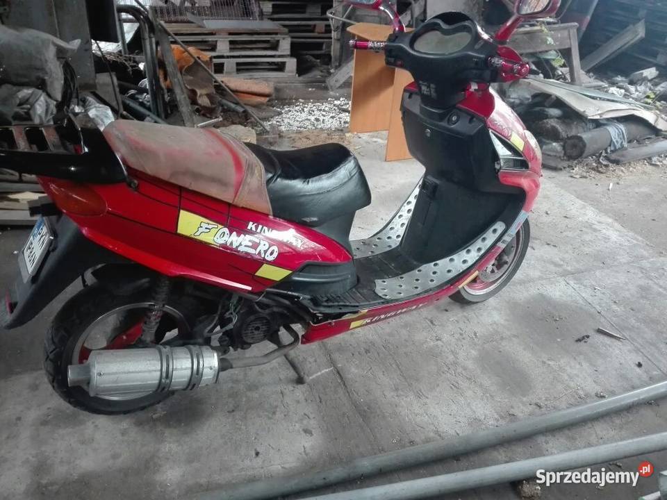 Skuter Kingway Fonero Rok produkcji 2007 wielkopolskie Kłodawa