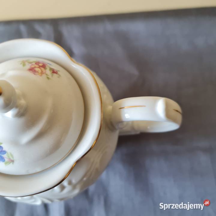 Porcelanowy dzbanek z FP Wawel PRL mazowieckie Warszawa